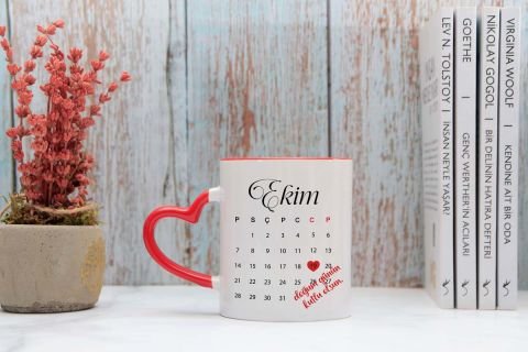 KİŞİYE ÖZEL DOĞUM GÜNÜ KUPASI Kırmızı