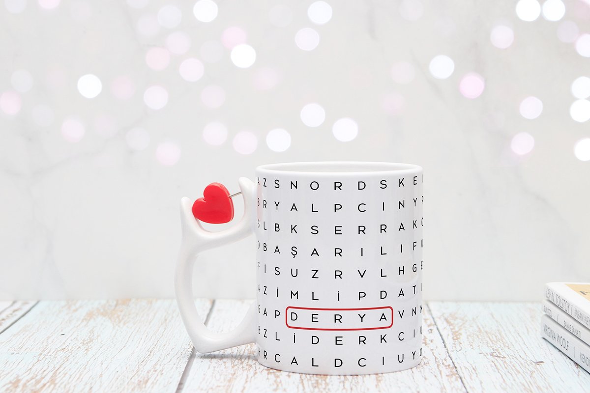 KİŞİYE ÖZEL BULMACA KUPA