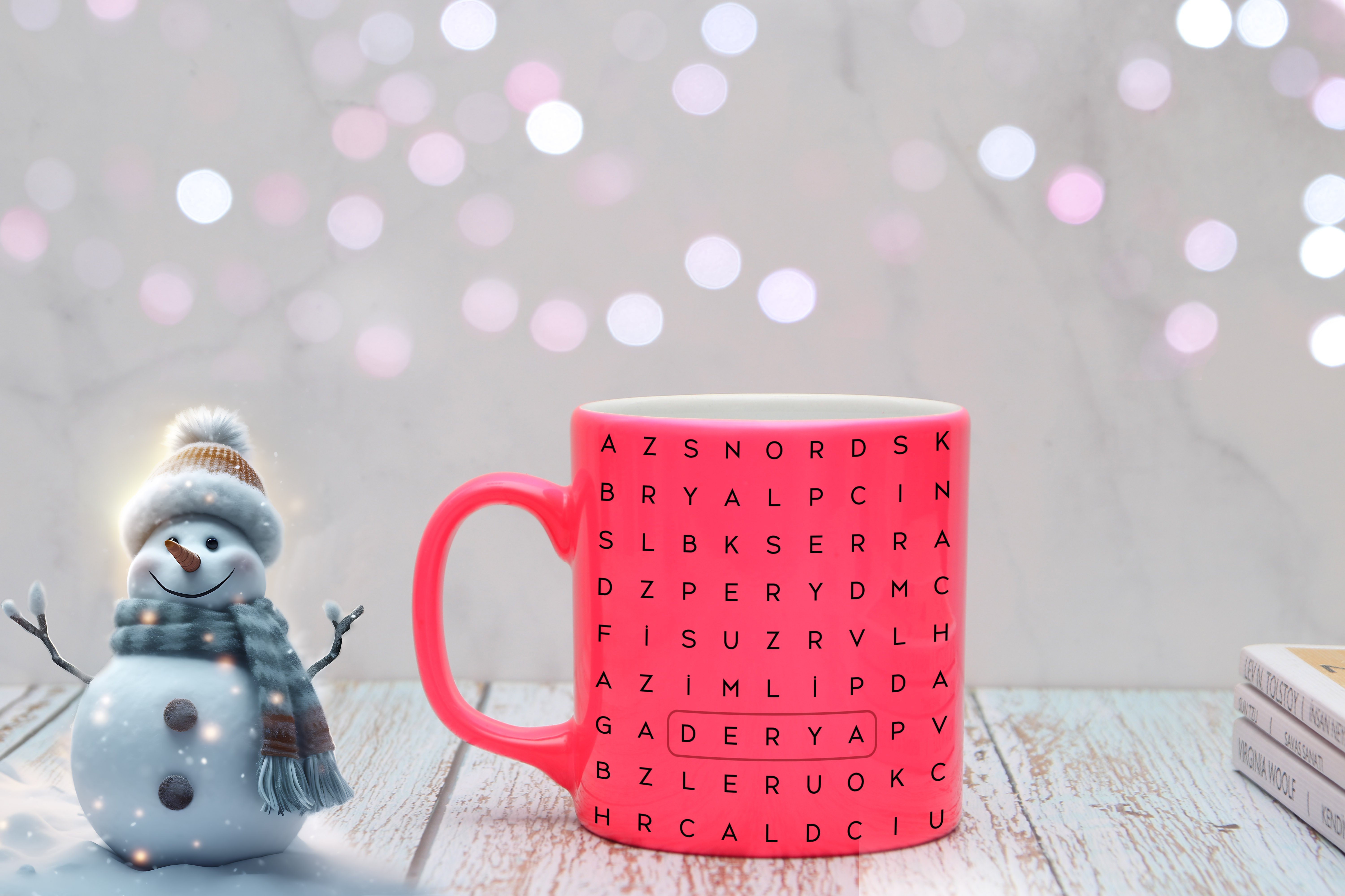 KİŞİYE ÖZEL BULMACA KUPA